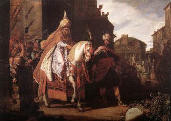 Pieter Lastman : The Triumph of Mordecai